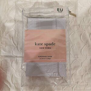 kate spade | European Sham | White Puckered Scallop | 26x26"